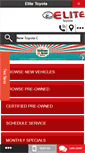 Mobile Screenshot of elitetoyota.com